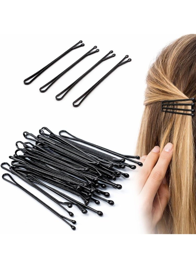 Generic 120-piece black hair clip set – strong hold clips for styling hair, buns, and updos – soft, comfortable tips with non-slip grip - Image 5